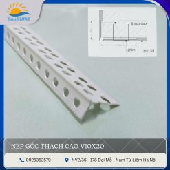 Nẹp Góc Thạch Cao V10x20