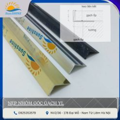 Nẹp Nhôm Góc Gạch YL