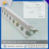 Nẹp trát góc tường TG10 có mũ- mặt cắt cận cảnh dùng cho các góc và cạnh tường.
