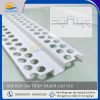 Nẹp ron âm trần thạch cao U12 có độ rộng 12mm. Dùng cho vách trần/thạch cao.