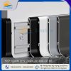 Nẹp nhôm len chân tường có đế cài - Thi công thực tế. Kích thước 60mm x 15mm và 80mm x 15mm. Dùng để ốp chân tường, bảo vệ chân tường.